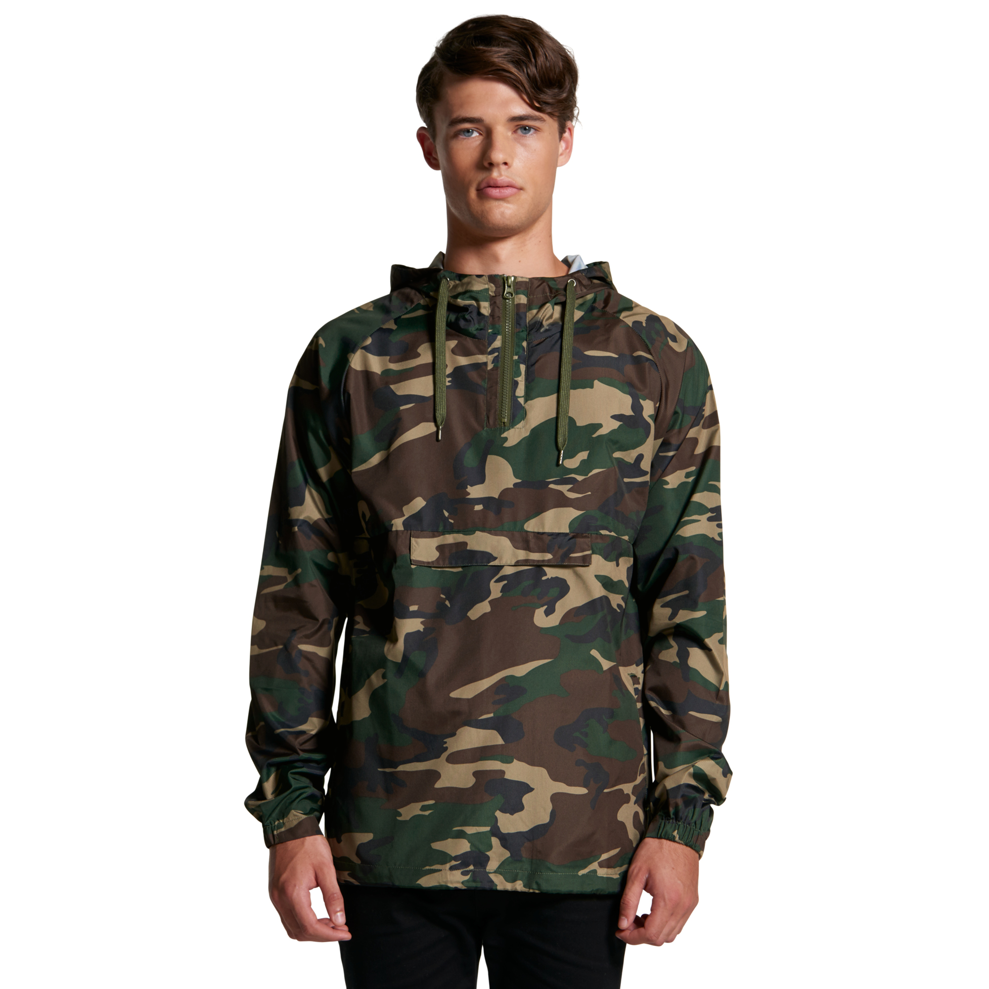 5501C CYRUS CAMO WINDBREAKER – Leaf Group